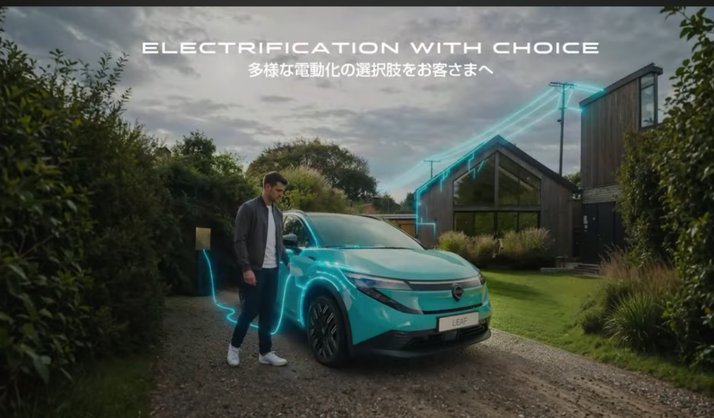 El centro de la nueva estrategia de Nissan serán los vehículos definidos por IA, que combinan la conducción autónoma y un asistente inteligente. Factor Automotor