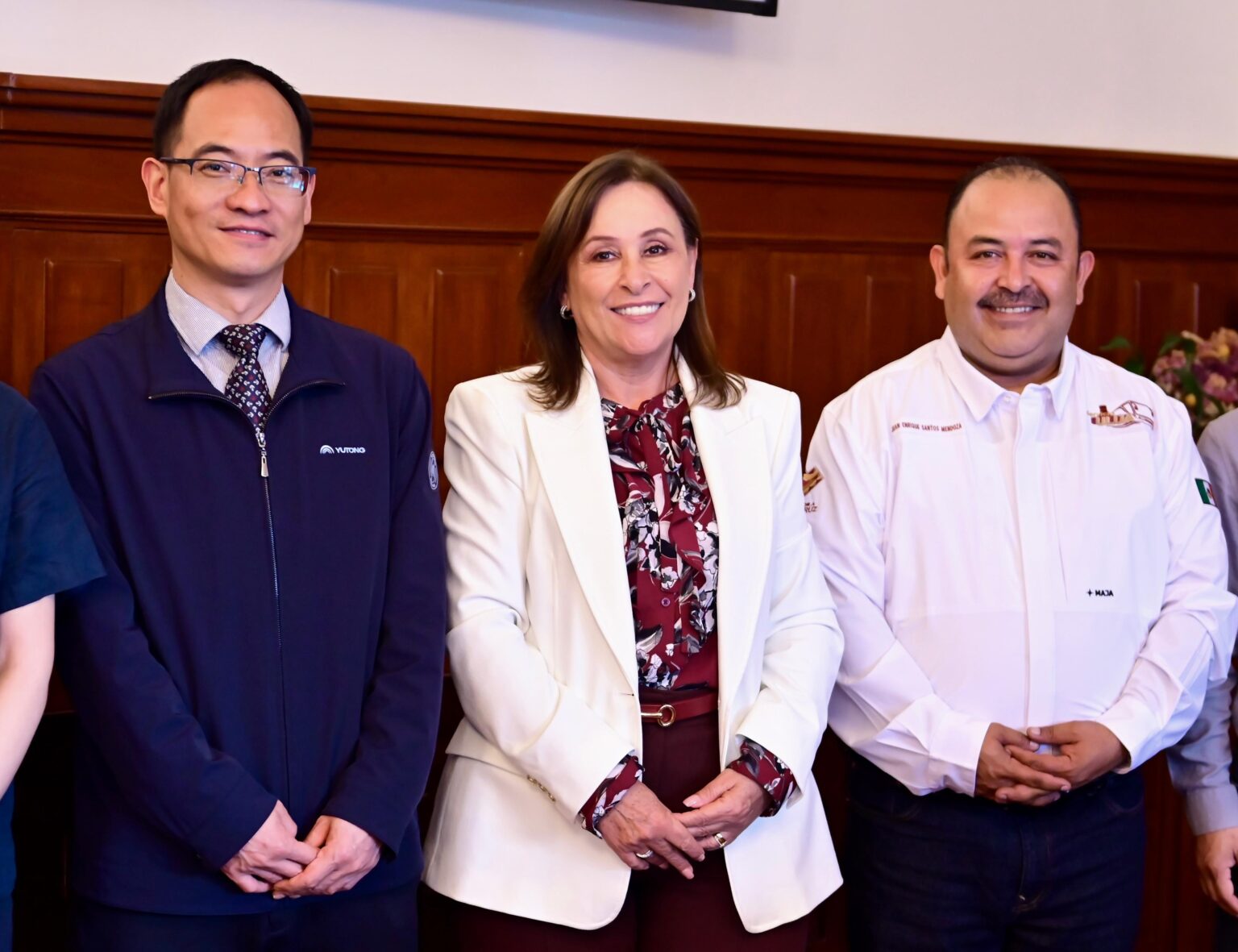 reunión de Yutong en Veracruz Factor Automotor