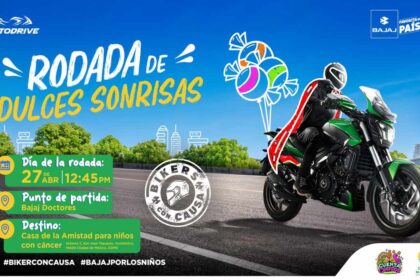 BAJAJ impulsa una rodada con causa para llevar sonrisas a niñas y niños que luchan contra el cáncer.