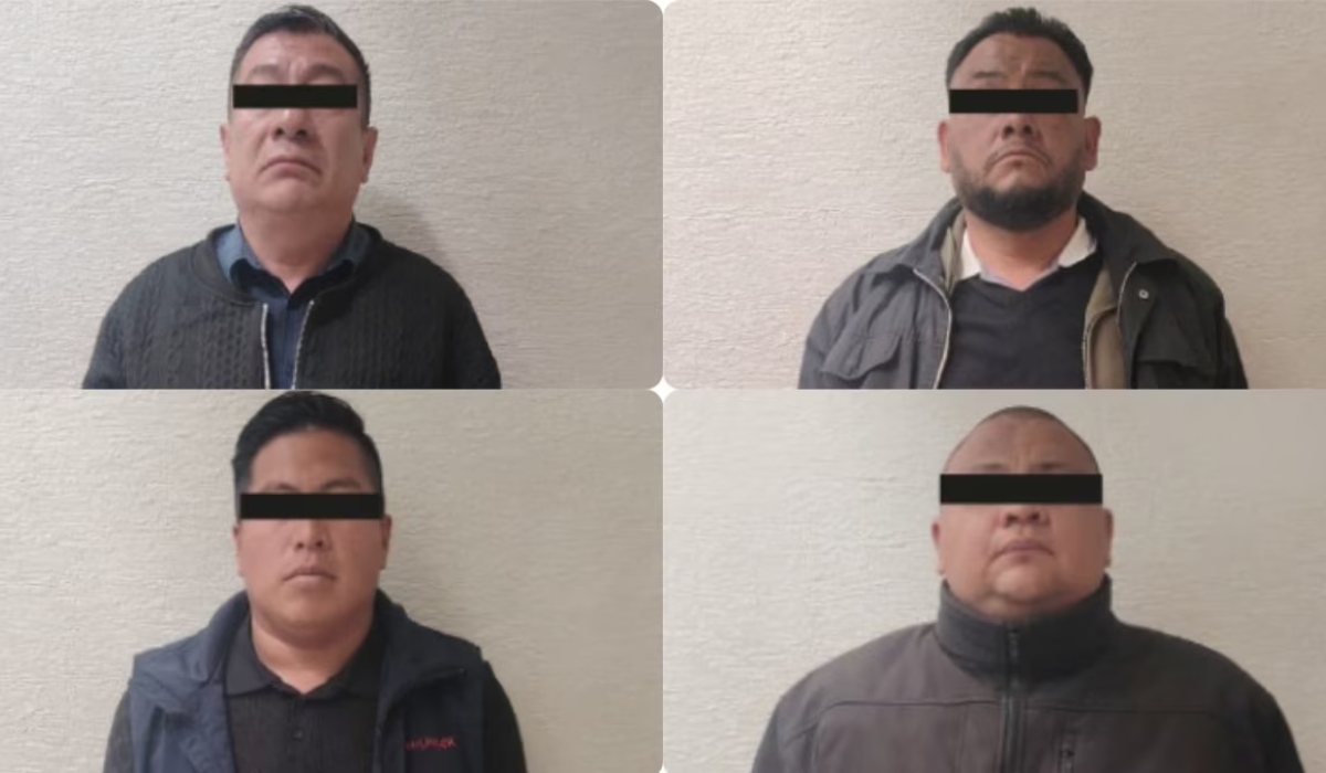 Operativo en Tlalnepantla termina con la captura de una banda dedicada al robo de transporte de carga.