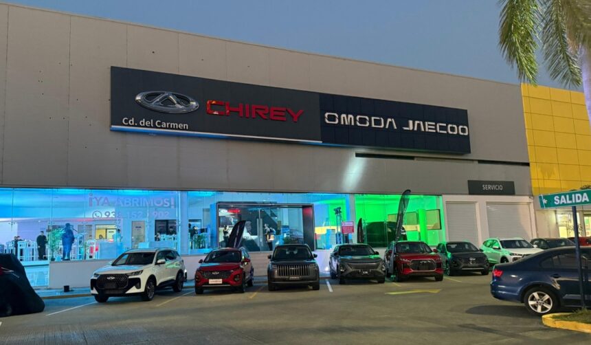 Chirey Motor México fortalece su presencia en el sureste con la apertura de su nueva agencia en Ciudad del Carmen, Campeche, junto a OMODA y JAECOO.