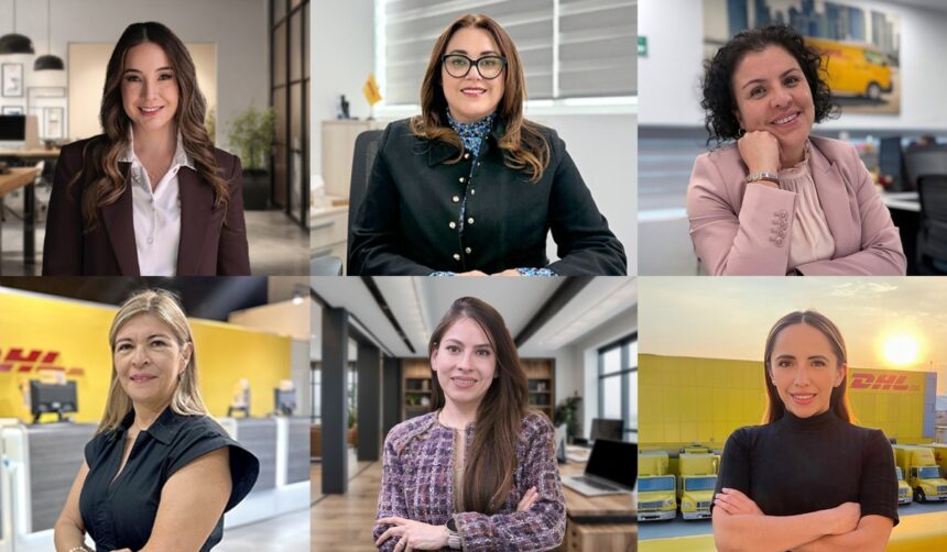 Seis de 13 integrantes del Senior Management Team de DHL Express México son mujeres.