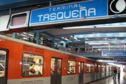 La estación Tasqueña concentra la operación en un solo andén mientras avanzan las obras de rehabilitación rumbo al Mundial 2026.