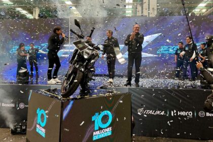 GS Motos alcanza 10 millones de motocicletas ensambladas en México con producción en Toluca y Guadalajara.
