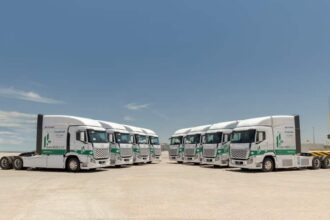 Hyundai Motor Company despliega en Uruguay la primera flota de camiones de hidrógeno en Sudamérica.