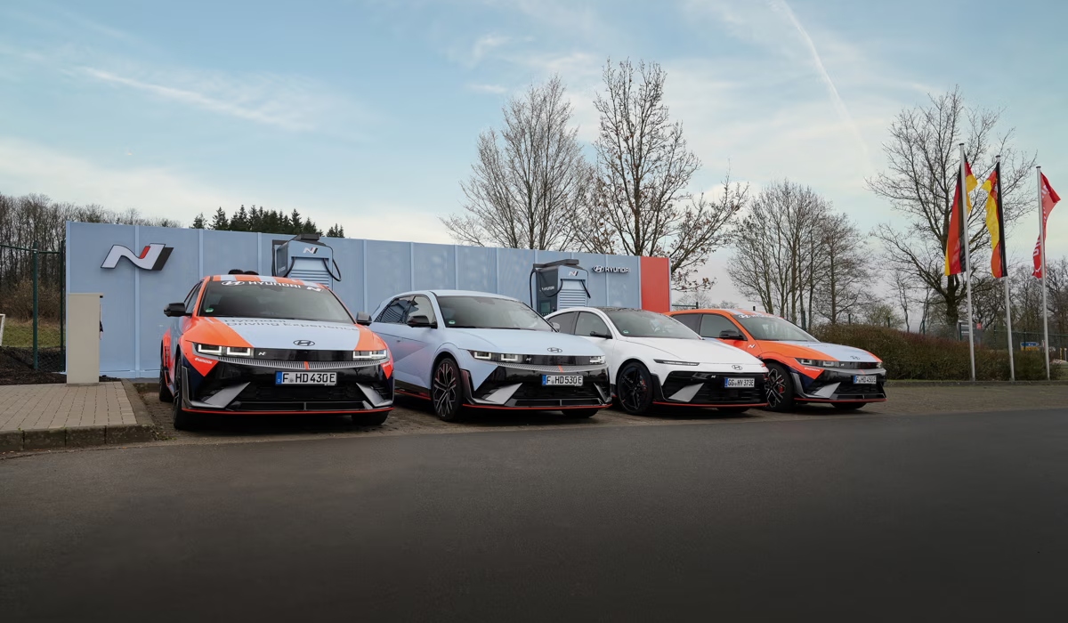 Hyundai instala cargadores ultrarrápidos en Nürburgring y lleva la electrificación directamente a pista.