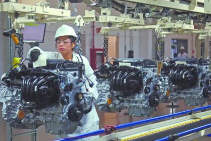 Las partes eléctricas lideran la producción nacional con 19.4% de participación y 1,938 millones de dólares.