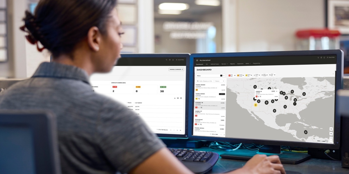 Ahora, International lanza en Norteamérica camiones con un ecosistema digital propio