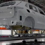Nave de pintura eléctrica de Volkswagen