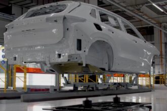 Nave de pintura eléctrica de Volkswagen