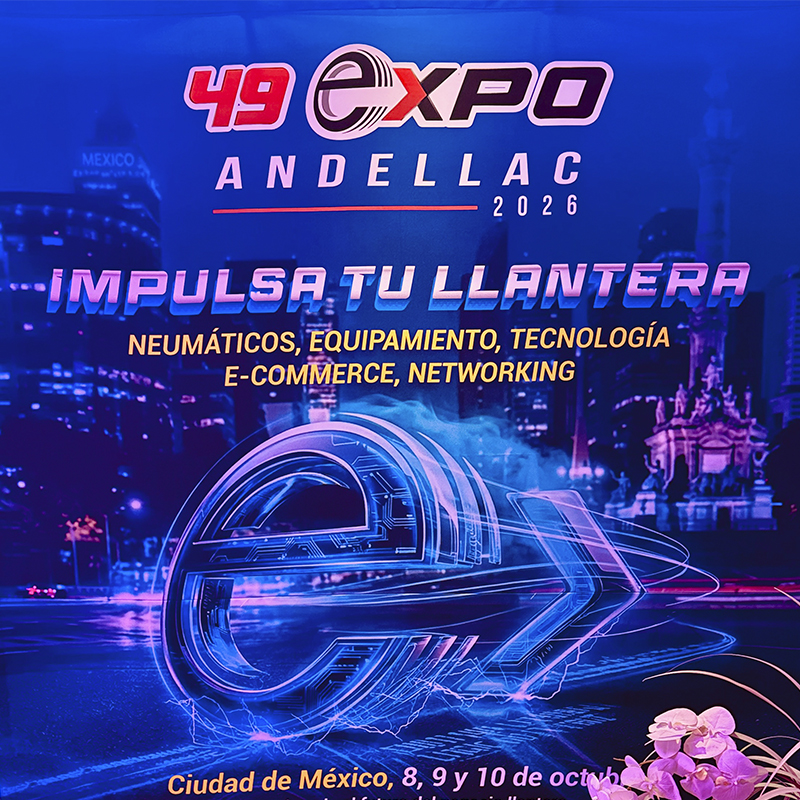Expo ANDELLAC 2026 Impulsa tu llantera Imagen oficial de Expo ANDELLAC 2026 Impulsa tu llantera