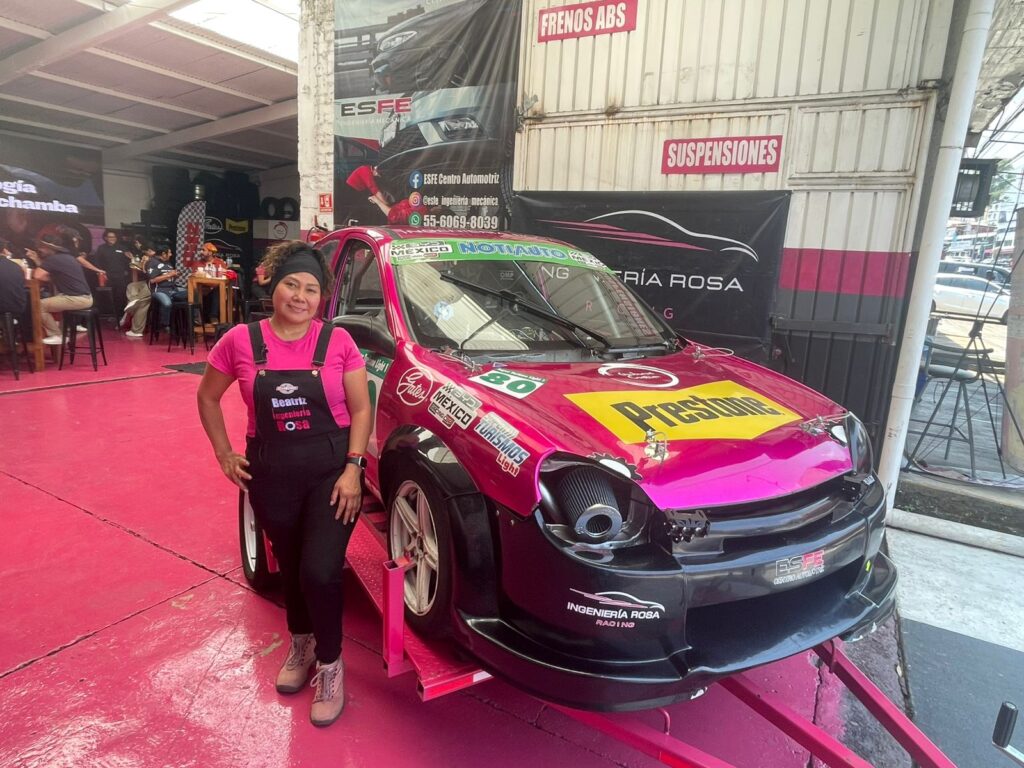 Beatriz es fundadora del taller inclusivo Ingeniería Rosa. 