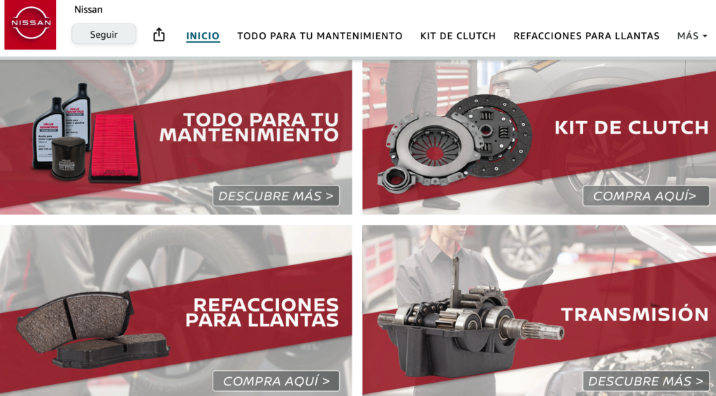 Los clientes podrán encontrar las autopartes clasificadas en nueve categorías. Factor Automotor