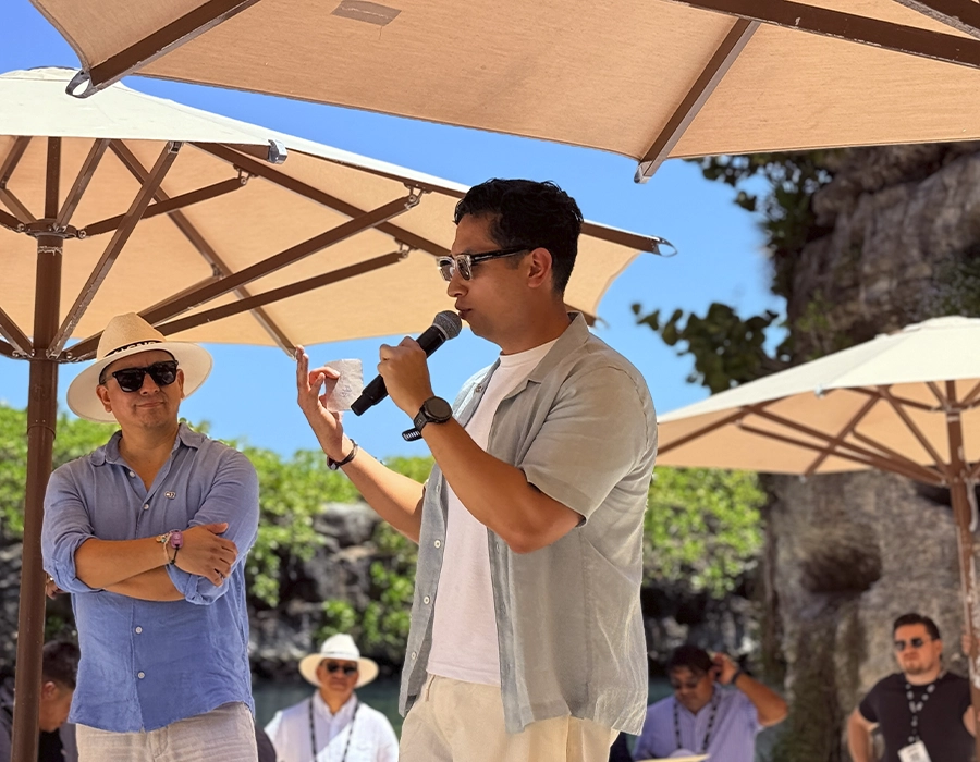 Roberto Sosa, cofundador de C12, durante el primer día de C12 HUB 2026 en Xcaret