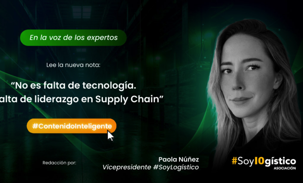 Paola Núñez, vicepresidenta de Soy Logístico. Factor Automotor