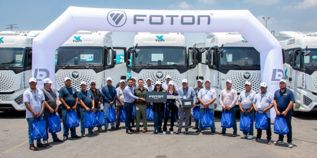 FOTON entrega 20 unidades Galaxy a Grupo TUM. 