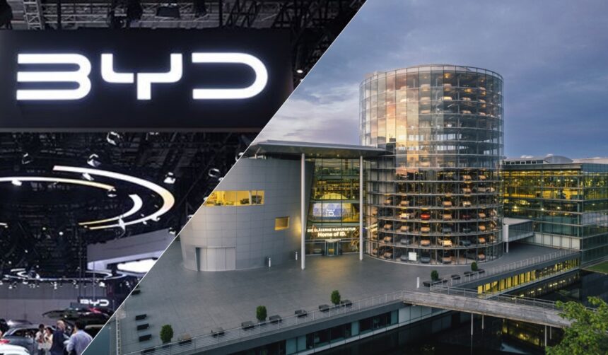 BYD analiza producir autos eléctricos en Alemania y acelera su expansión en Europa.