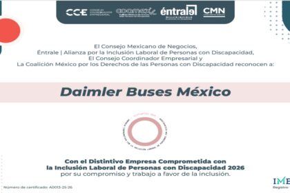 Mercedes-Benz Autobuses impulsa entornos laborales más accesibles, diversos y equitativos en México.
