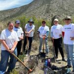 Stellantis México y Fondo Unido México realizaron una jornada de reforestación en el Cañón de San Lorenzo, en Saltillo, Coahuila.