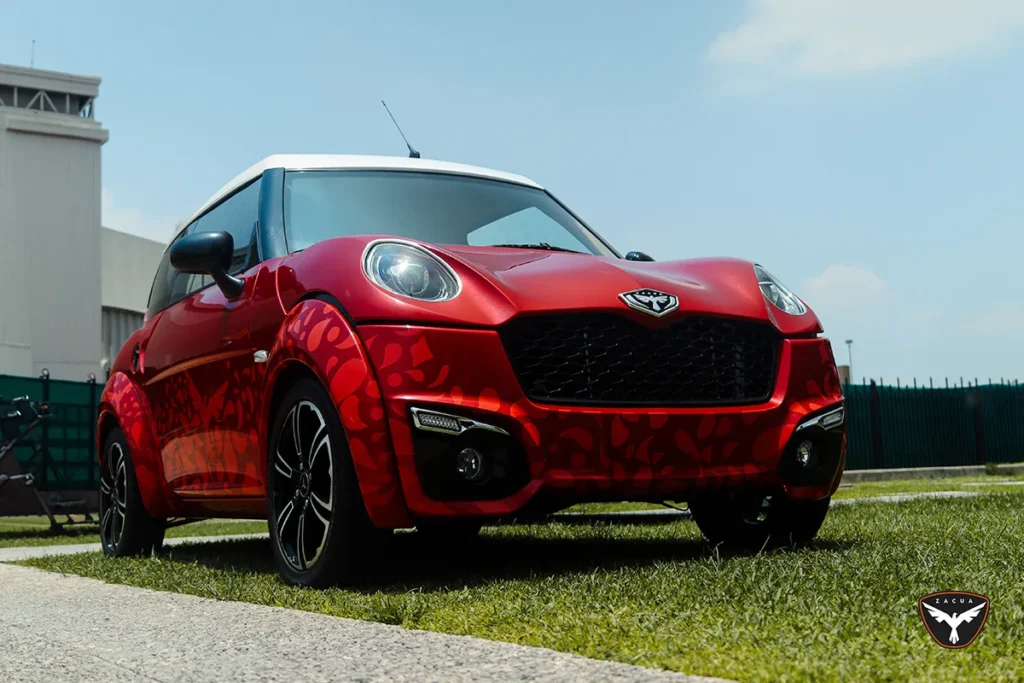 Zacua MX3 es un vehículo eléctrico urbano 100% mexicano. Factor Automotor
