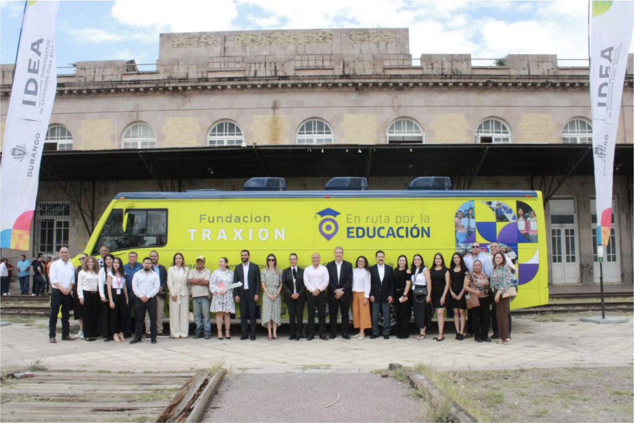 Con en Ruta por la Educación, Fundación Traxion ha llevado programas de alfabetización a distintos estados con rezago educativo como Puebla, Yucatán o Coahuila. Factor Automotor