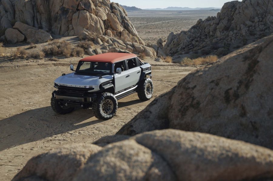 El nuevo centro de diseño en Pasadena presentó un prototipo de Hummer Hub. Factor Automotor