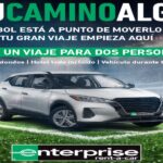 Imagen promocional de Gana un viaje con Enterprise Rent a Car participando en el sorteo de #TuCaminoalGol