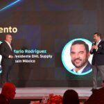 Augusto Ramos, presidente de la CANACAR durante el Transportation Forum 2026 de DHL Supply Chain.