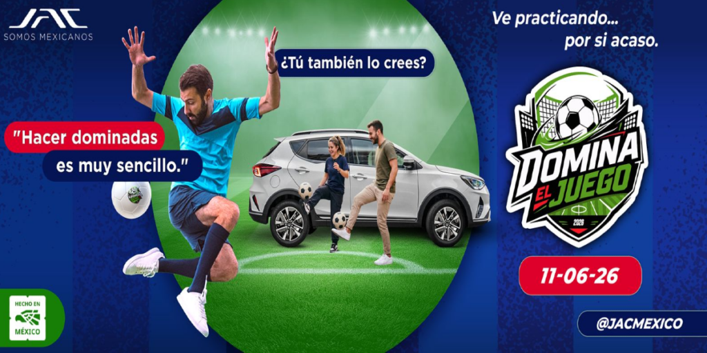 JAC rifa una JAC 2