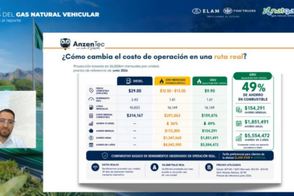 Tractocamiones a gas natural