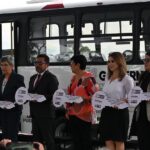 entrega de autobuses mercedes benz