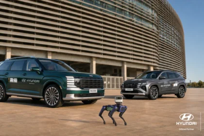 Durante el mundial se desplegarán cuatro robots Boston Dynamics Spot.