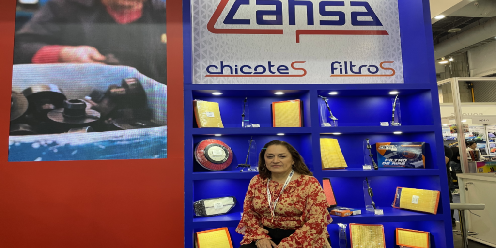 Jaqueline Cruz, directora general de CAHSA, durante el INA PAACE Automechanika 2026.