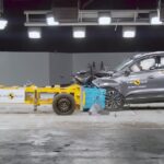 Tras los impactos la seguridad de Tiggo brilló al mantener su estructura de cabina intacta.