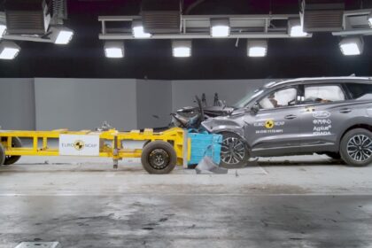 Tras los impactos la seguridad de Tiggo brilló al mantener su estructura de cabina intacta.