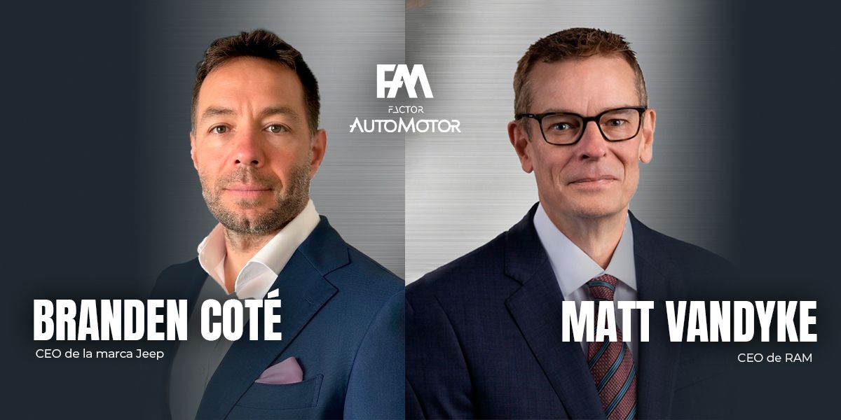 Branden Coté, CEO de Jeep y Matt VanDyke, nuevo CEO de RAM.