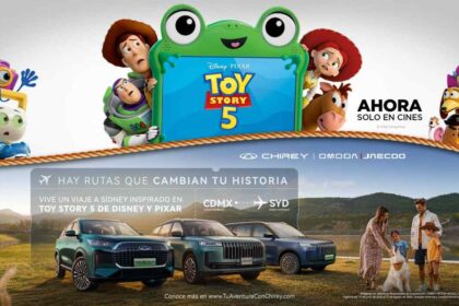 Chirey y Toy Story 5 presentan una campaña promocional con SUVs familiares y personajes de Disney y Pixar para celebrar los viajes que unen generaciones.