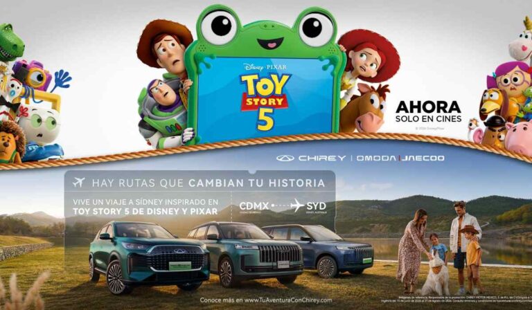Chirey y Toy Story 5 convierten cada viaje familiar en una experiencia para todas las generaciones