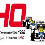 Gráfico conmemorativo del 40 aniversario del primer Campeonato de Constructores de Honda en Fórmula 1, logrado en 1986 con el Williams Honda FW11.