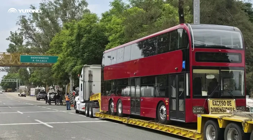 Llegan a BinniBus Oaxaca, los nuevos autobuses eléctricos de doble piso de Yutong