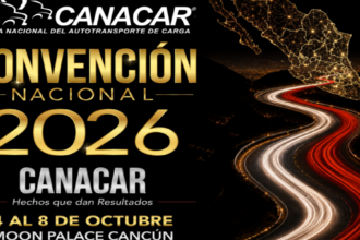 La Convención CANACAR 2026 se realizará del 4 al 8 de octubre en Cancún con decenas de transportistas, proveedores y armadoras.