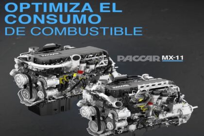 Los motores PACCAR MX-11 y MX-13 integrarán de fábrica el nuevo software. Factor Automotor