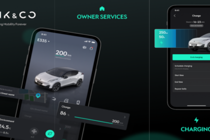 La app de Lynk & Co permitirá gestionar funciones del vehículo desde el teléfono y de forma remota.