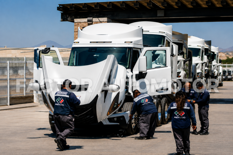 MEXLOG ya exporta tractocamiones de Volvo fabricados en Ciénega de Flores