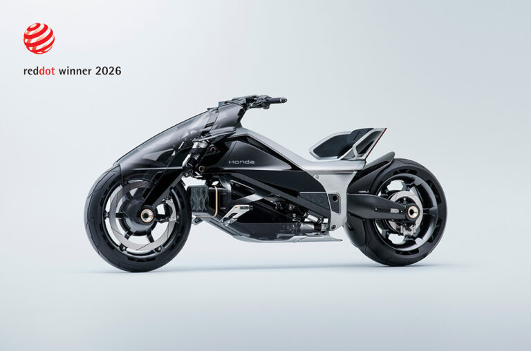 Prototipo de moto eléctrica de Honda gana el premio Red Dot