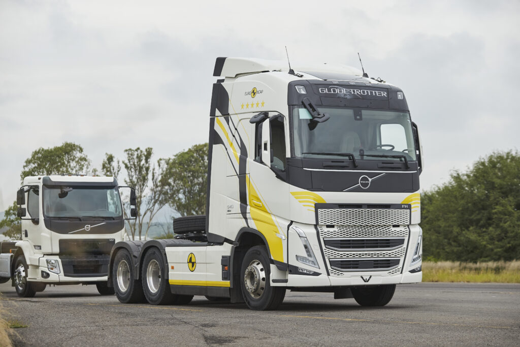 Volvo Trucks México realizó pruebas del Volvo FH y VM durante el 10 Congreso de la ANTP en Querétaro.