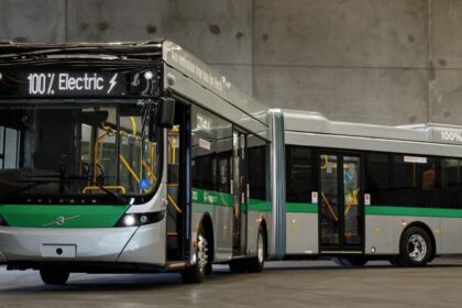 BZL Electric Articulated es el primer autobús articulado 100% eléctrico de Volvo en Australia.