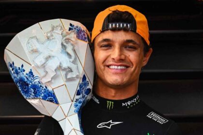 Durante la última participación de Países Bajos del calendario de F1, McLaren resulta triunfador.