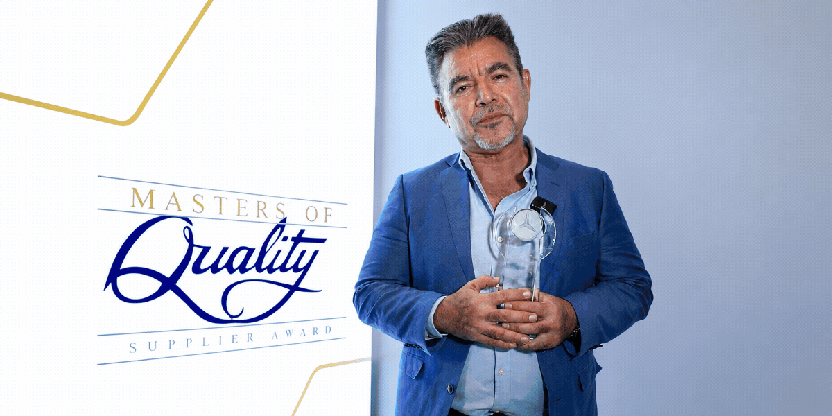 Ganadores de Masters of Quality 2025 de Mercedes-Benz Autobuses Proveedores reconocidos en Masters of Quality 2025