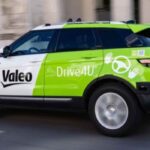 Vehículo de pruebas de Valeo con tecnología Drive4U, utilizada en el desarrollo de sistemas avanzados de asistencia a la conducción y movilidad inteligente.